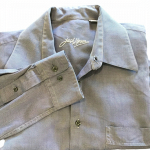 JACK Lipson purple striped button down shirt 151/2